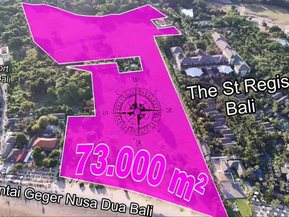 Ultra Prime Beachfront Estate 7.3 ha Nusa Dua Bali