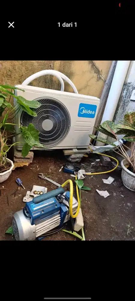 MELAYANI 
•Cuci Ac 
• Pasang Ac / Bongkar Ac 
• Bongkar pasang Ac 
• A