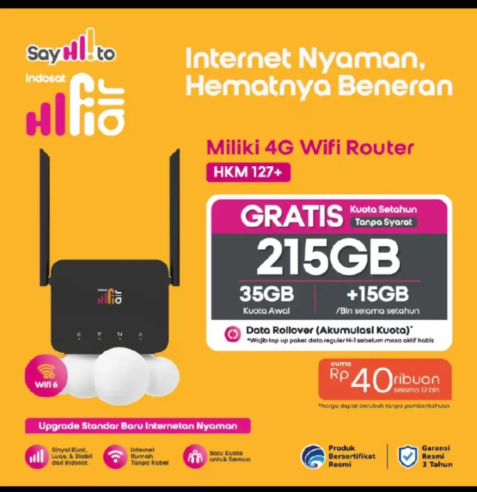 Router wifi kartu tri