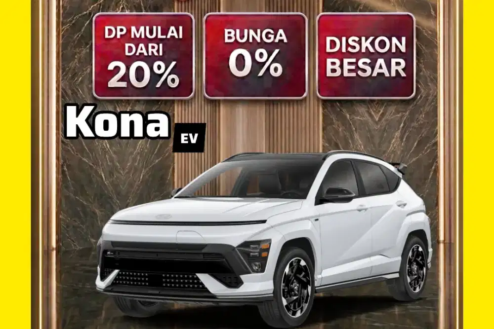 hyundai kona ev N-line ready stock prime signature long range kredit