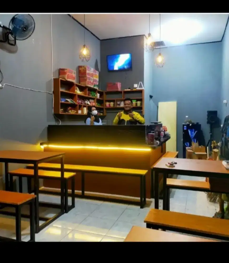 Meja warung kopi/meja warkop/ meja Cafe
