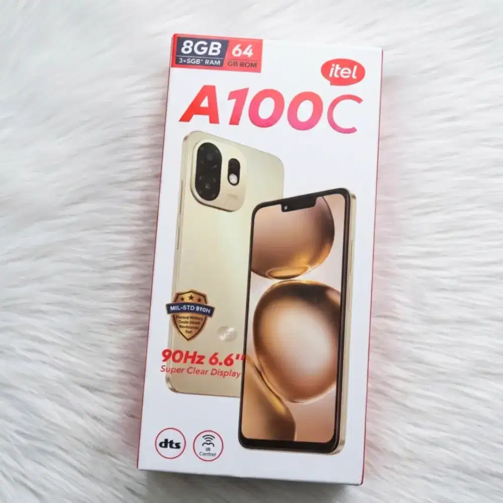 Itel A100c 4/64 Gb New Baru Murah Garansi Resmi 1 Tahun