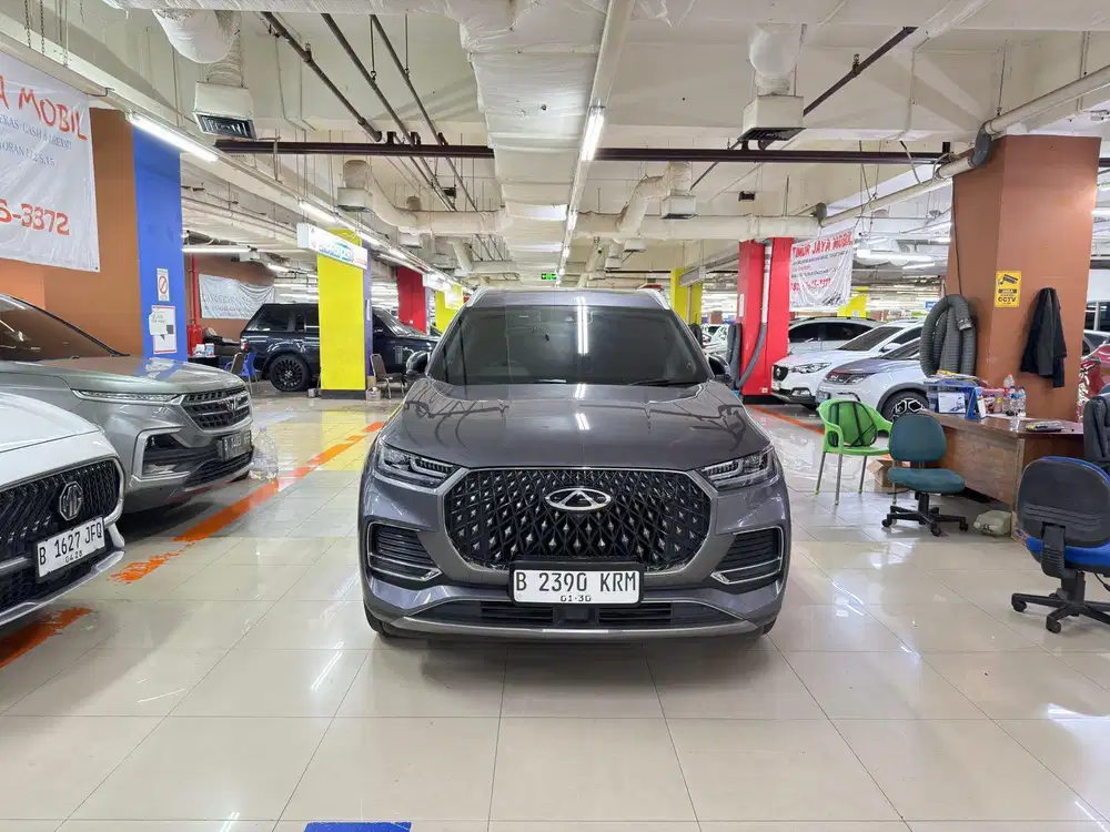 Chery Tiggo 8 Premium 2024 Matic sunroof Abu abu