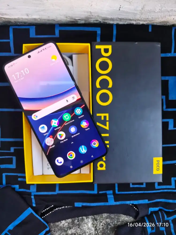 Poco F7 Ultra 12/256 Fullset ori segel mulus garansi ON 2027