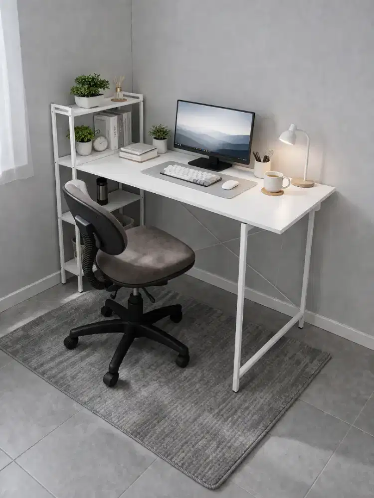 Meja kerja meja besi meja belajar meja dewasa meja aesthetic meja pc