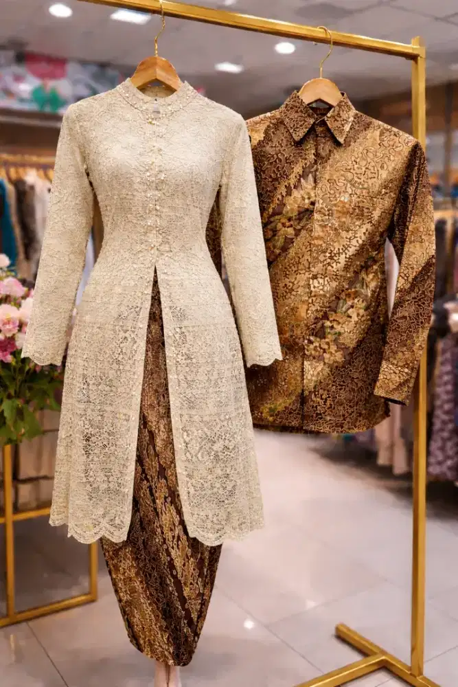 KEBAYA SET COUPLE NEW ( LAMARAN )