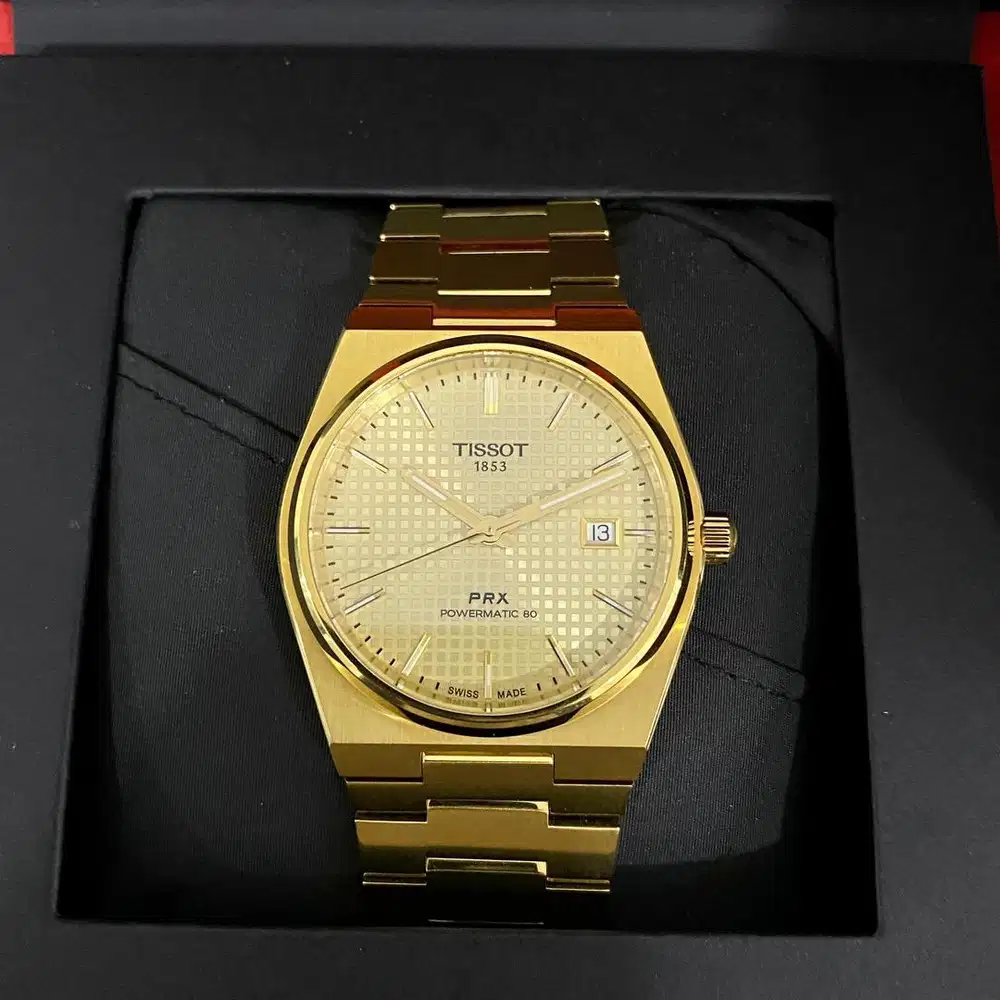 Tissot PRX Powermatic 80 40mm Gold T1374o733o2Ioo