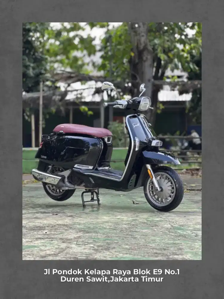DIJUAL LAMBRETTA V200 SPECIAL ABS THN 2019 PERFECT CONDITION