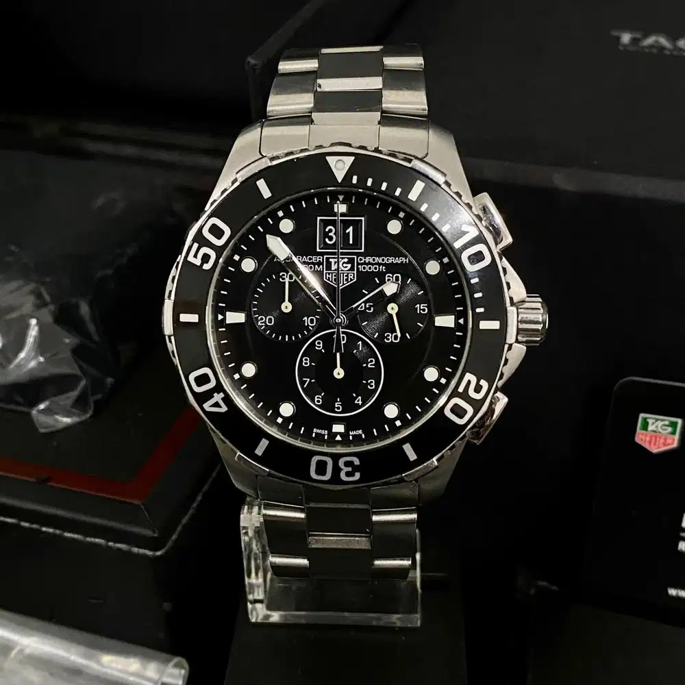 TAG Heuer Aquaracer 300M CAN1010 43mm Quartz Chronograph