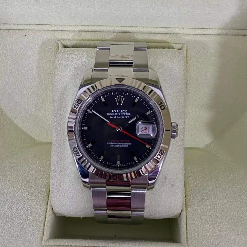 Rolex Datejust Turn-O-Graph 116264 36mm Fullset F series (2005)