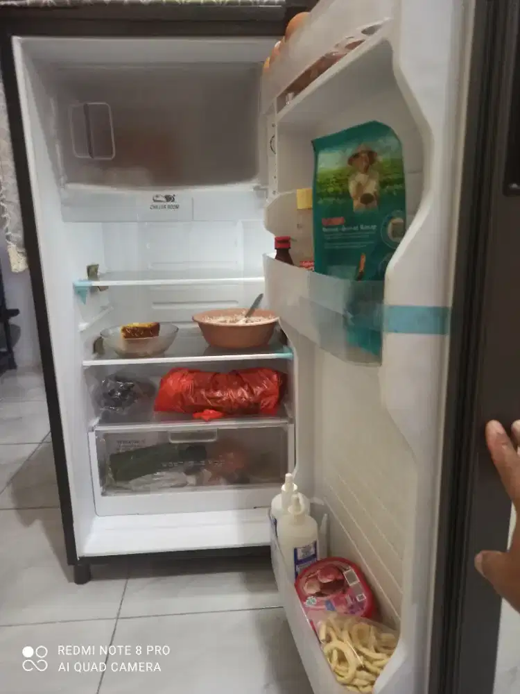 Edisi pindahan kulkas 1 pintu