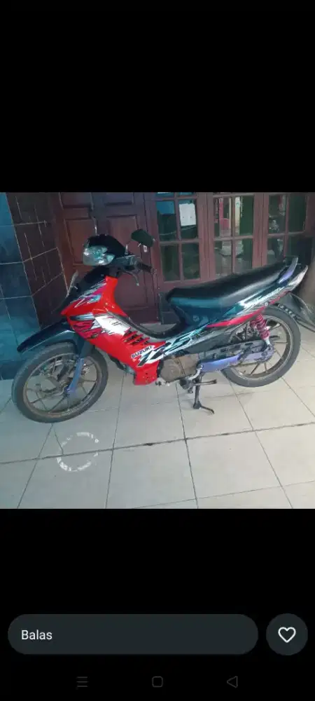 Shogun sp 2007 merah komplit mesin bagus halus