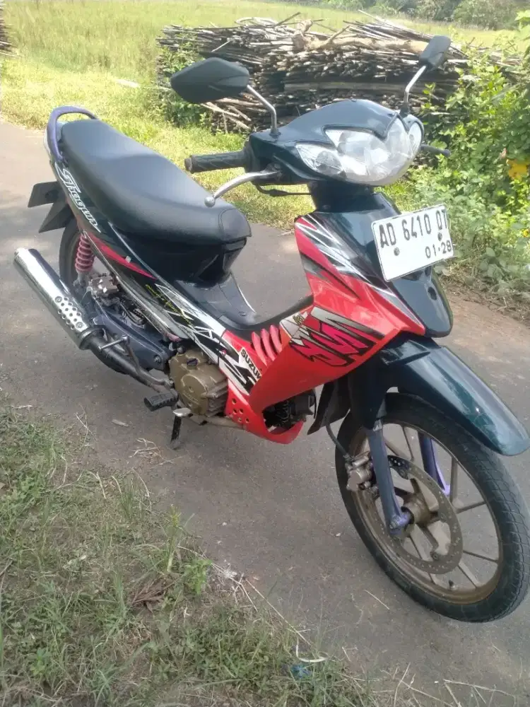 Shogun sp 2007 merah komplit mesin bagus halus