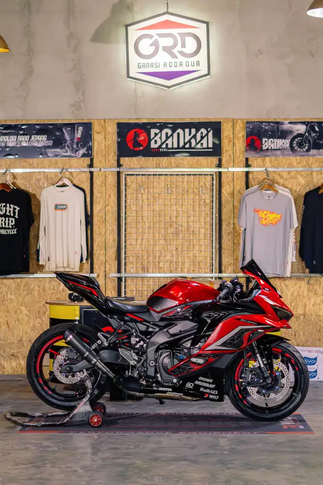 FOR SALE ZX25R ABS SE QS TFT Candy Persimmon Red  Nik 2023