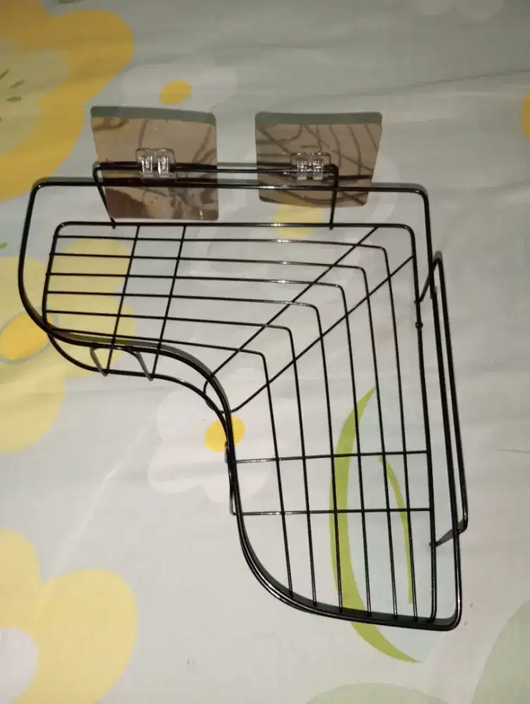 RAK SUDUT KAMAR MANDI/RAK BUMBU DAPUR SERBAGUNA