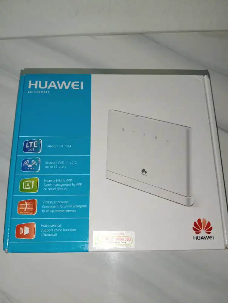 PRELOVED Router Wi-Fi Merek Huawei B315 4G LTE CPE