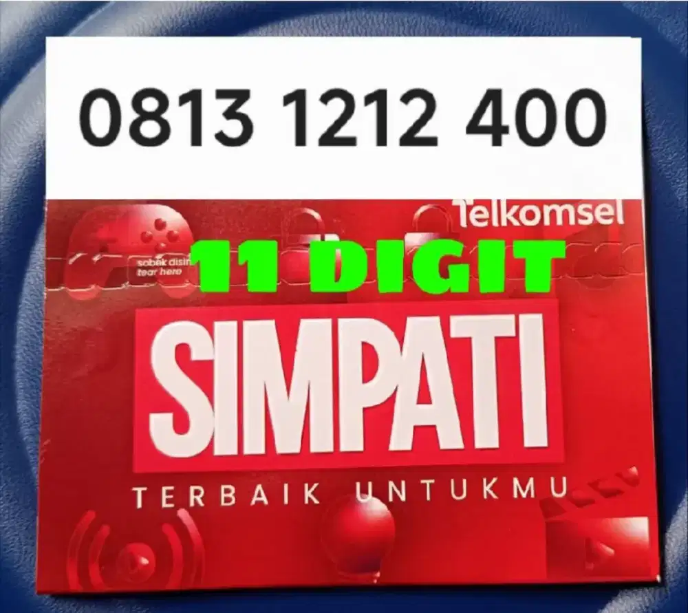Nomor Cantik HOKI rapi Telkomsel bonus kouta 5 GB/30hari - Nomor Baru