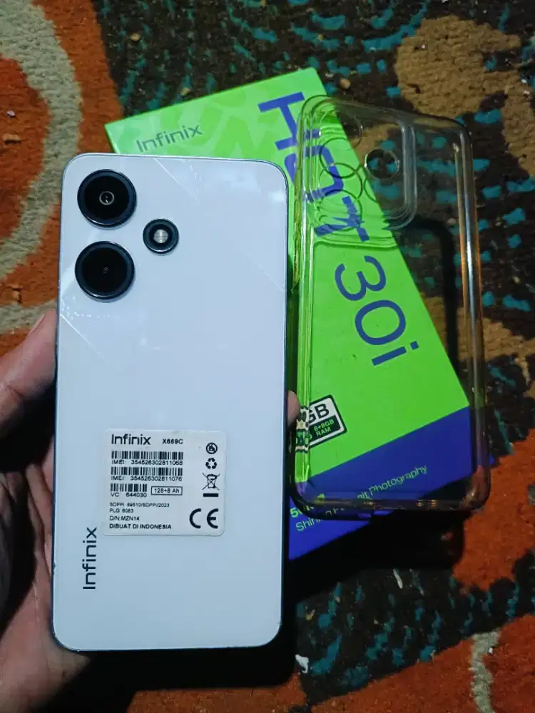infinix hot 30i 8/128 siap pakai
