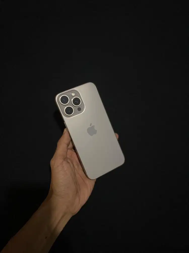 iphone 15 promax 256gb natural titanium resmi indo