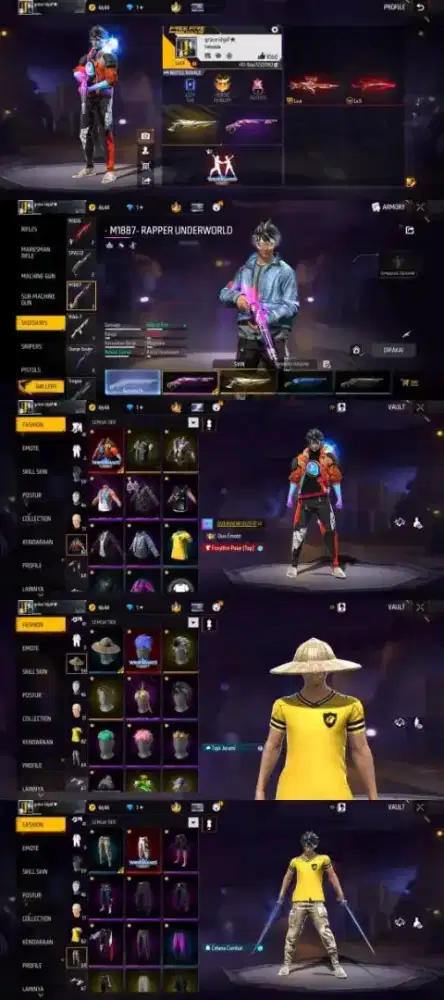 AKUN FF SULTAN TERMURAH