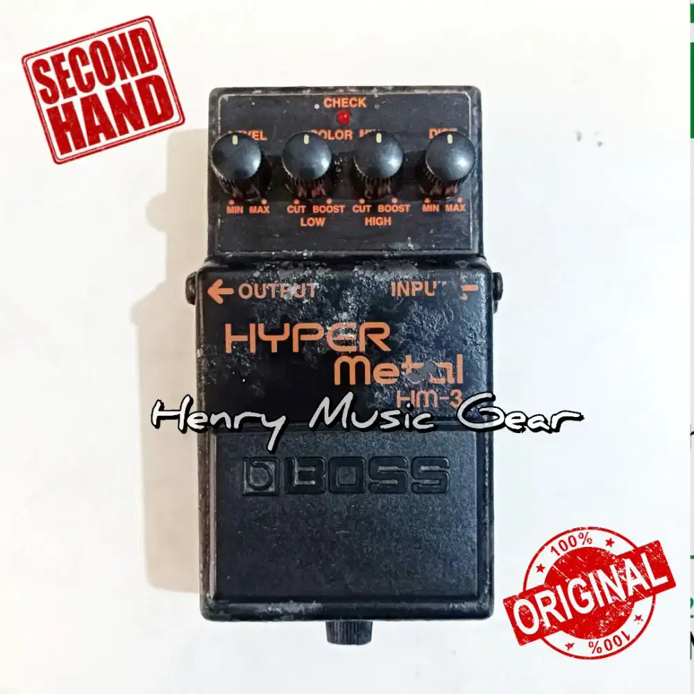 Boss HM3 Hyper Metal Distortion Secondhand Unit Only