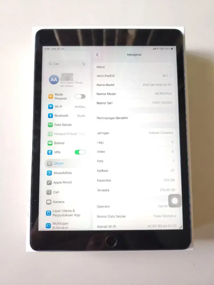 Ipad Gen 9 256gb Cellular