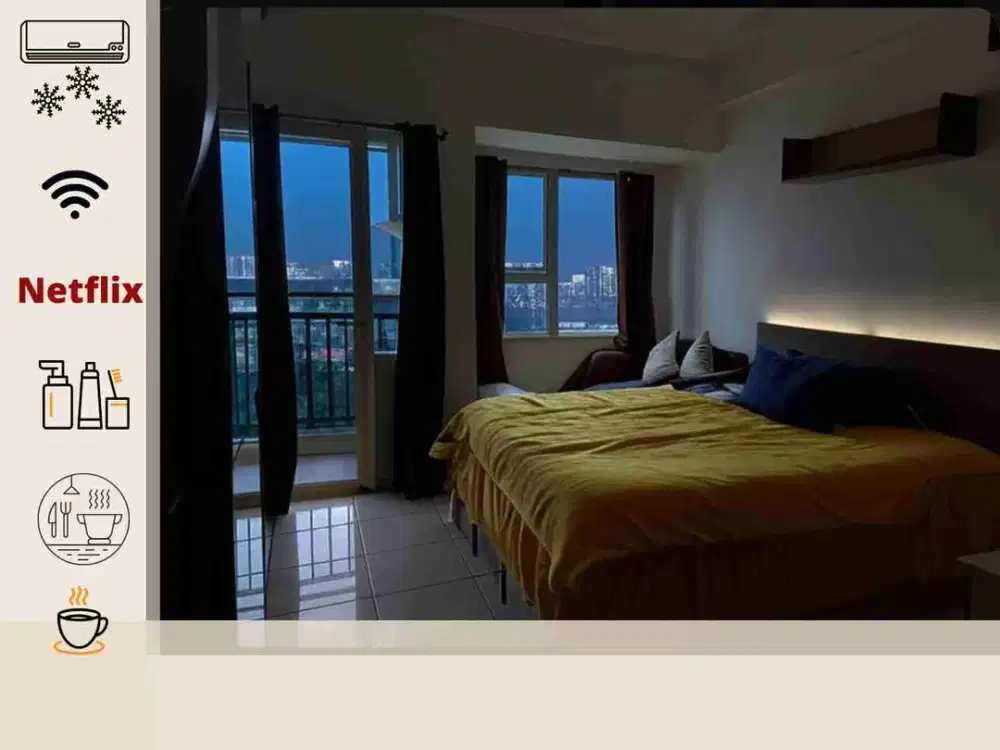 Mares 45 Harian Transit Margonda Residence 45 Apartemen Depok dmall netflix