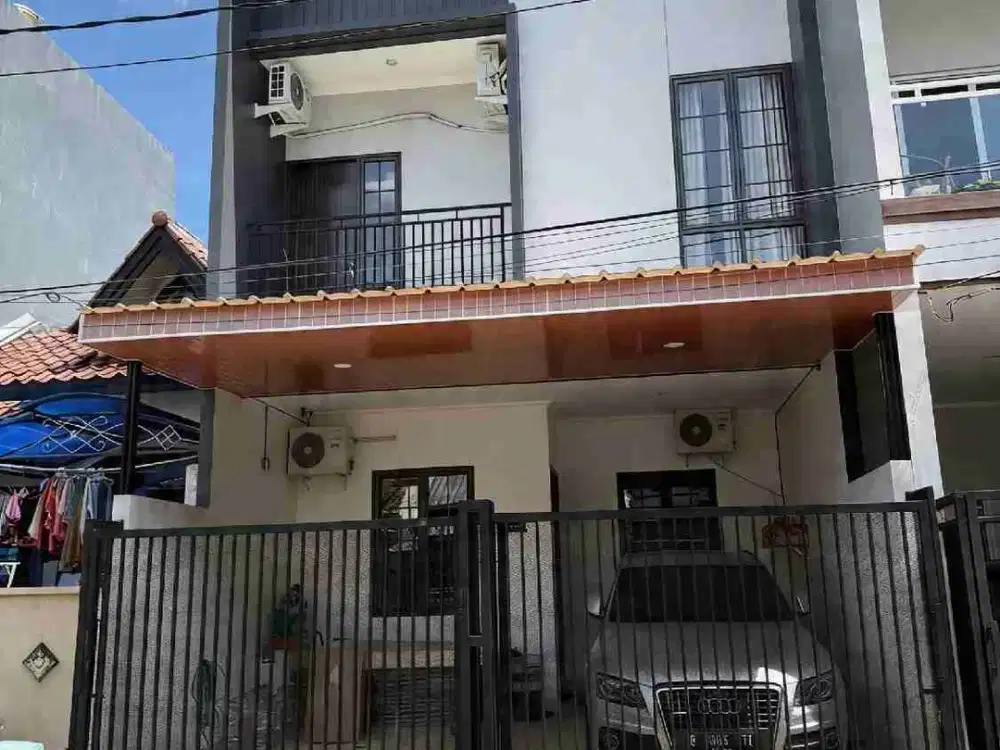 RUMAH BANGUNAN MANDIRI CANTIK FULL FURNISHED 
REGENSI MELATI MAS 
HANYA BAWA KOPER