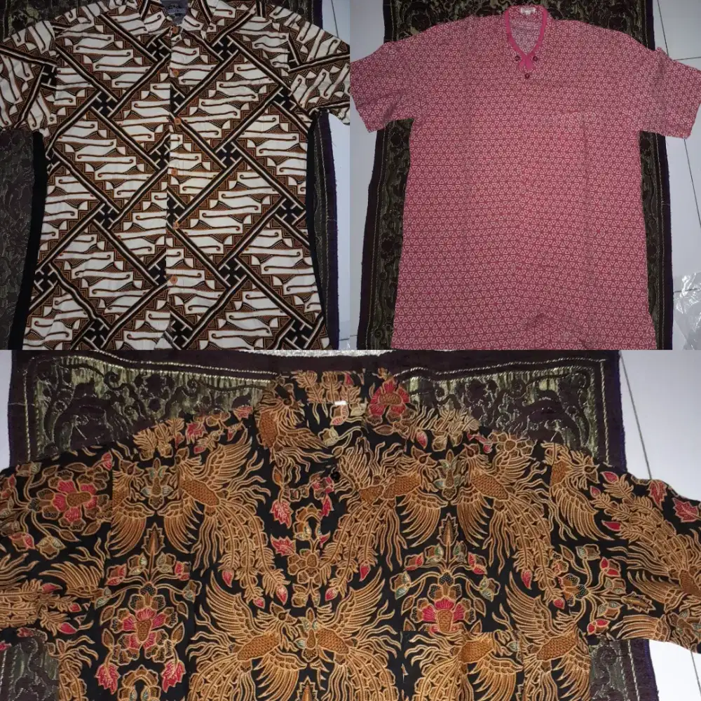 Batik second uk. L 35K saja cikancung