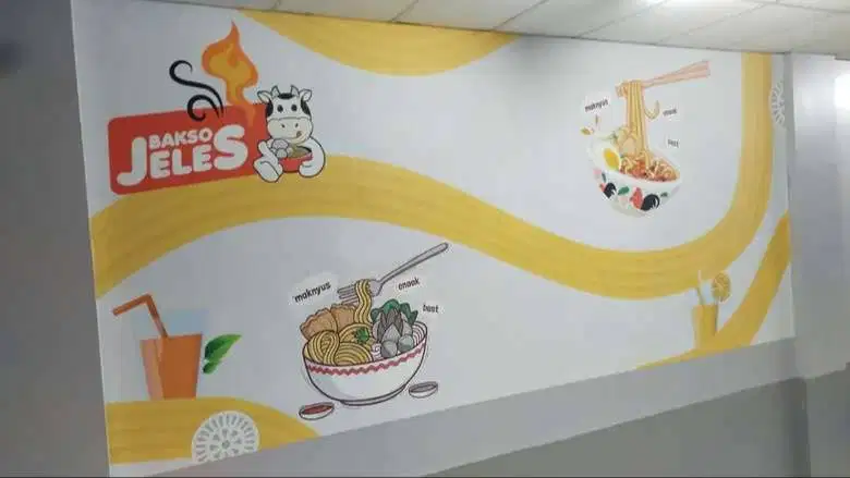 Cetak Digital printing sticker vinyl stiker kuliner branding resto dll