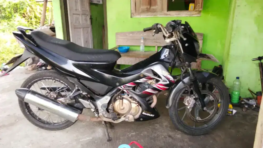 Satria Fu 2012 mesin bagus halus standart