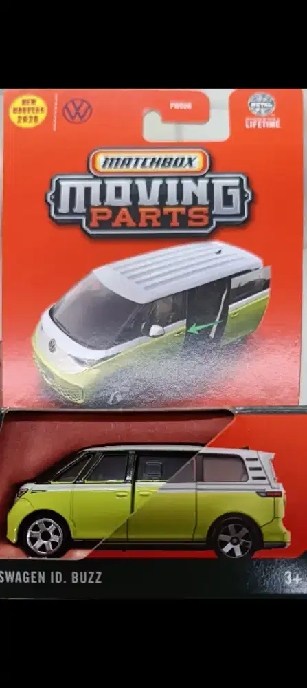 Dijual Mainan Mobilan Matchbox Moving Parts Volkswagen New Gress