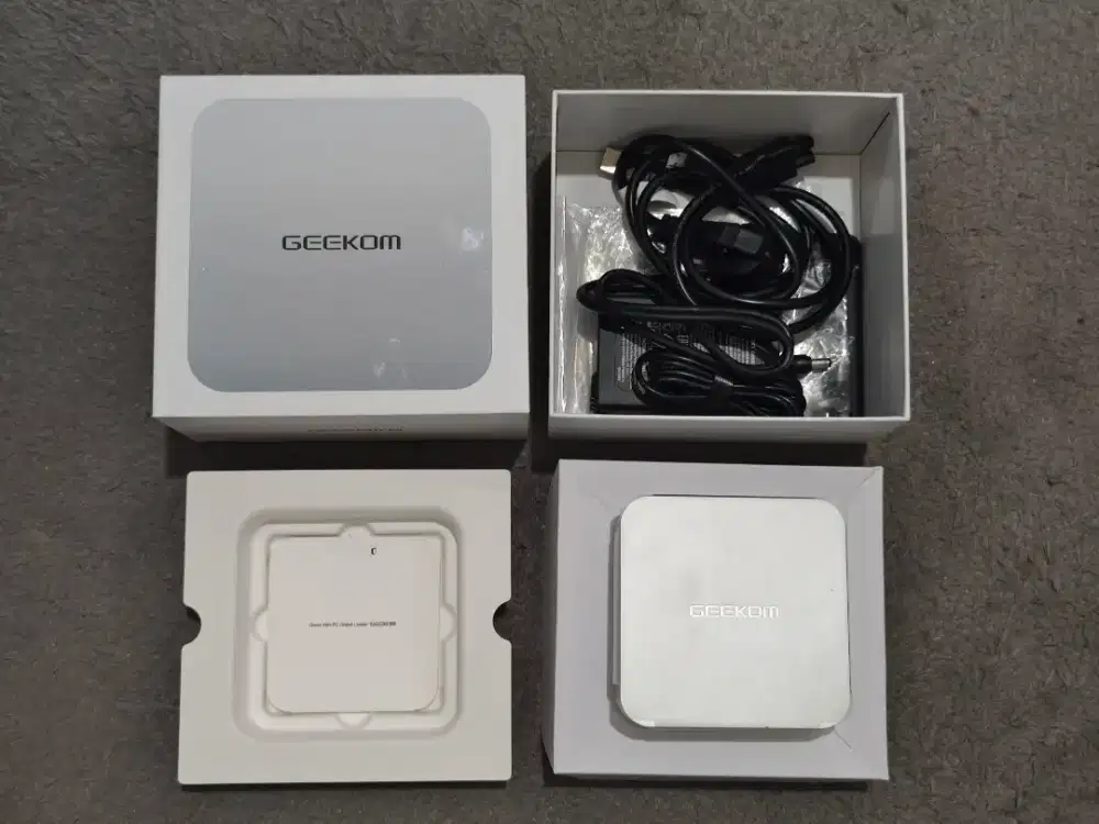 Mini Pc GEEKOM A8 32GB/1TB Ryzen 7 8745HS Fullset Like New