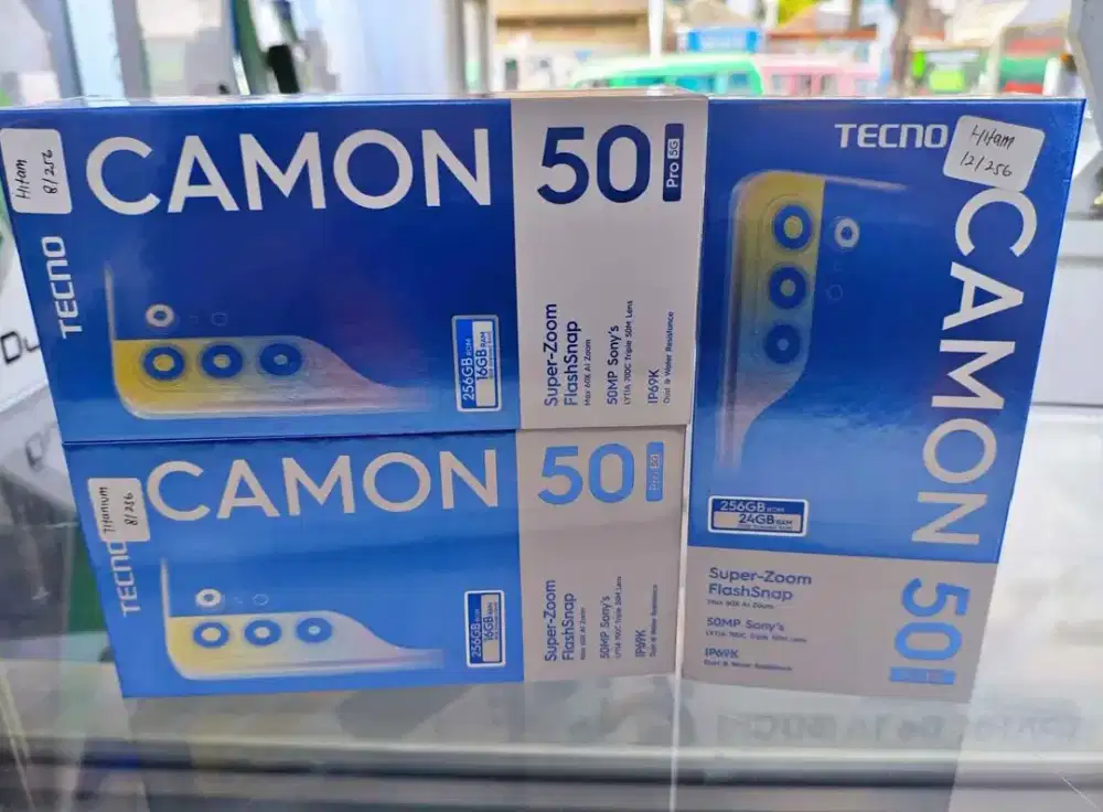 Tecno Camon 50 Pro 5G 12+12/512 Istimewa Yogyakarta