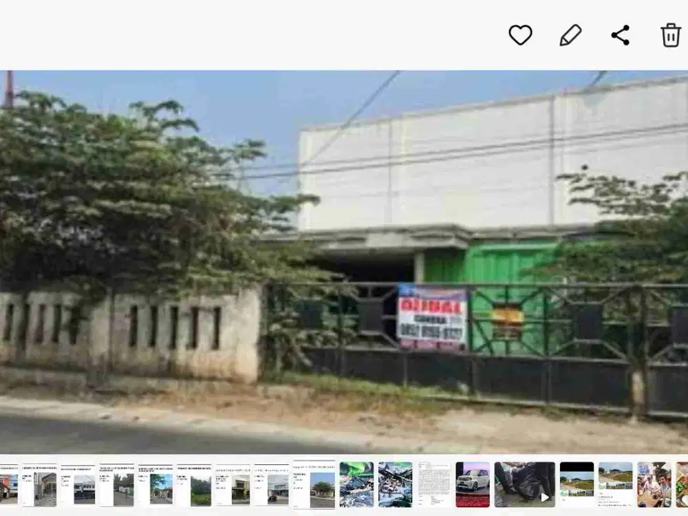 dijual ruko di jl. raya industri pasir gombong, karang baru, cikarang utara, bekasi