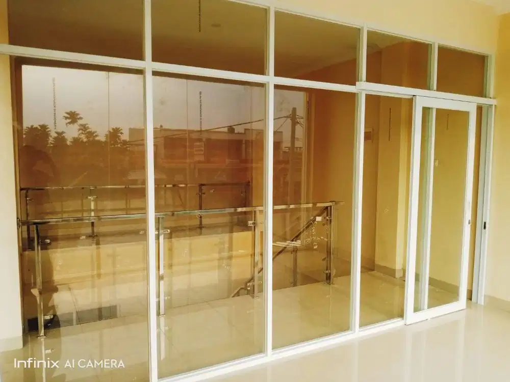 GYPSUM Partisi Sekat - Plafon PVC - Kusen Aluminium - Alumunium