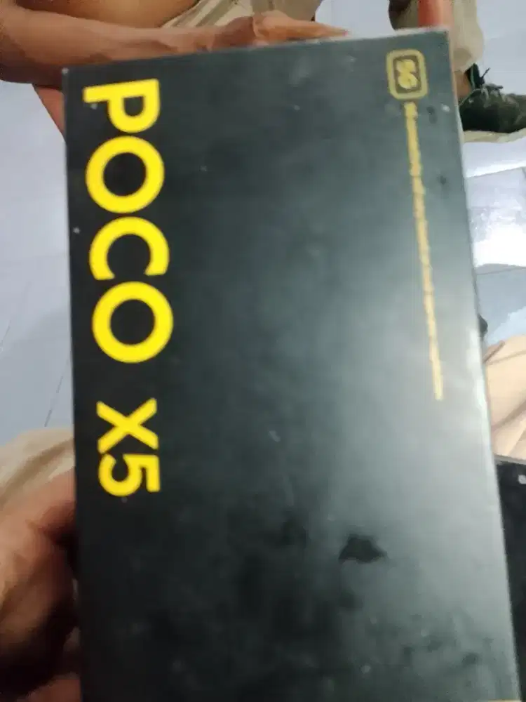 Saya mau jual hp Poco x5 ram 12 jaringan sudah 5g