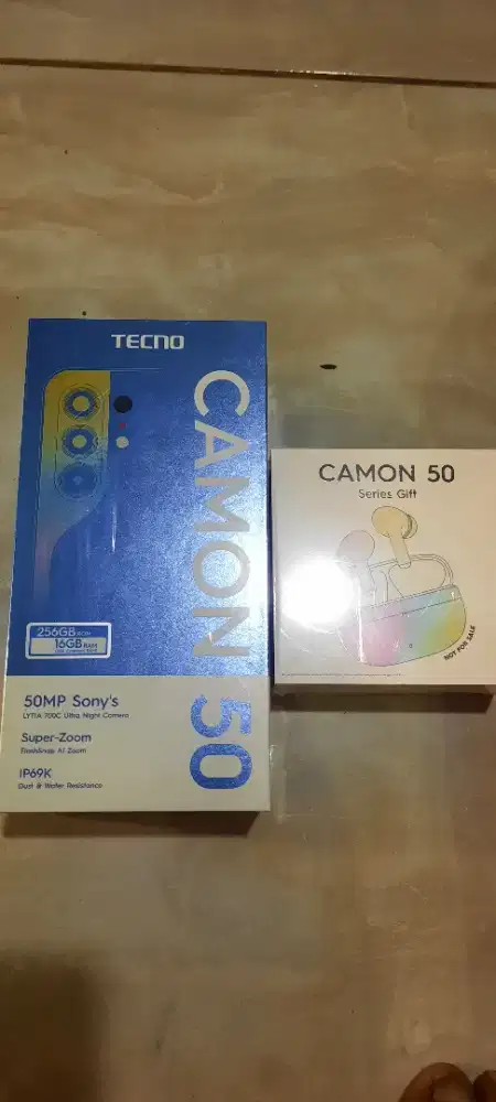 TECNO CAMON 50 8/256 BARU BUKA SEGEL