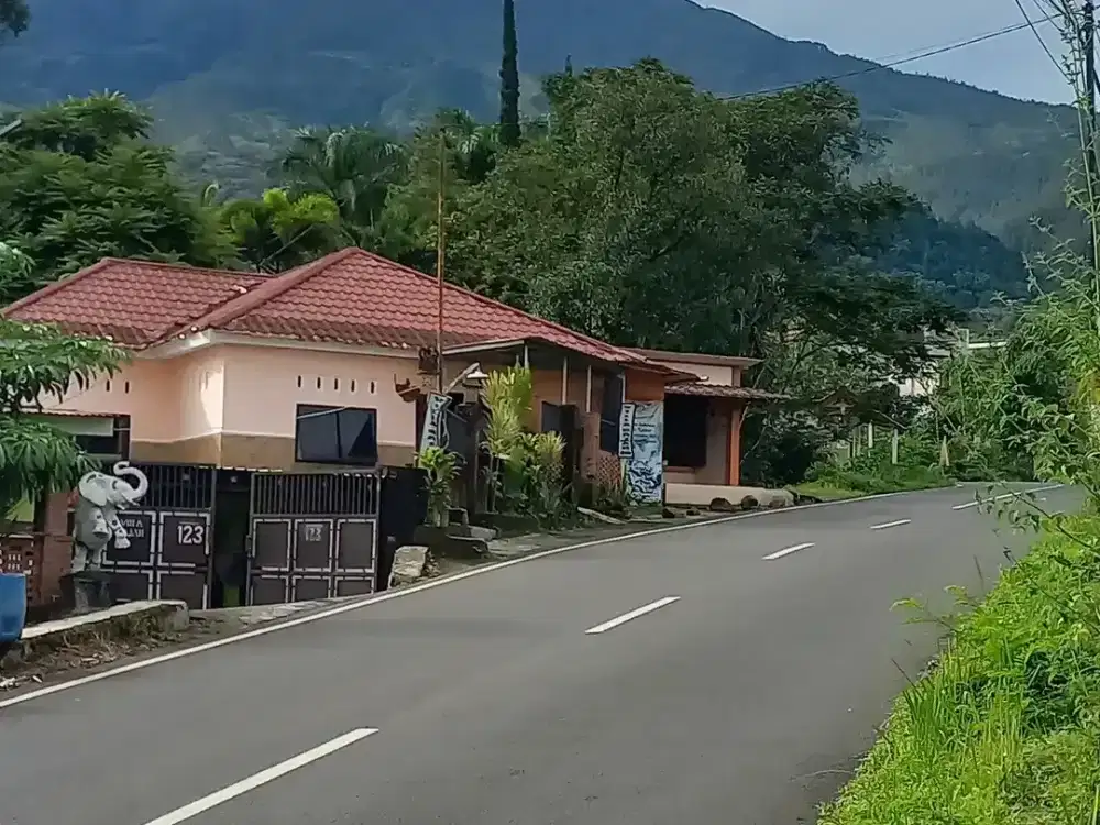 DI JUAL TANAH VILLA PEMANDIAN AIR PANAS  PACET ZONA PERUMAHAN/KUNING
