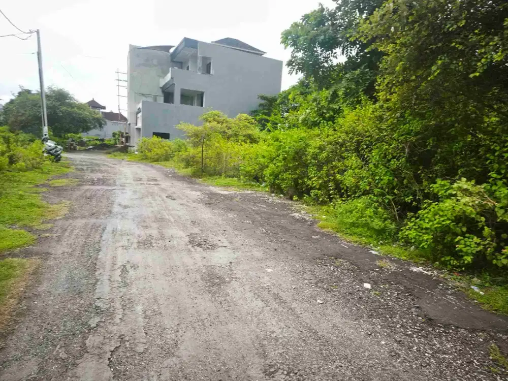 for sale tanah 6 are dibangun lantai 3 view laut dikampus unud jimbaran IDR 500 juta per are