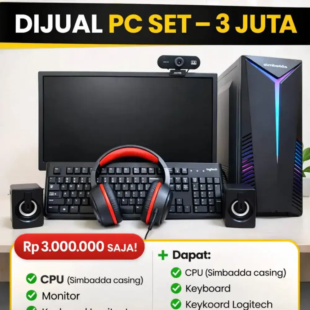 Komputer set lengkap