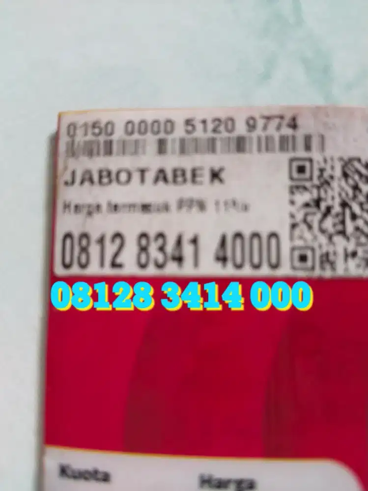 Perdana simpati cantik rapi tripel000 kuota 3gb