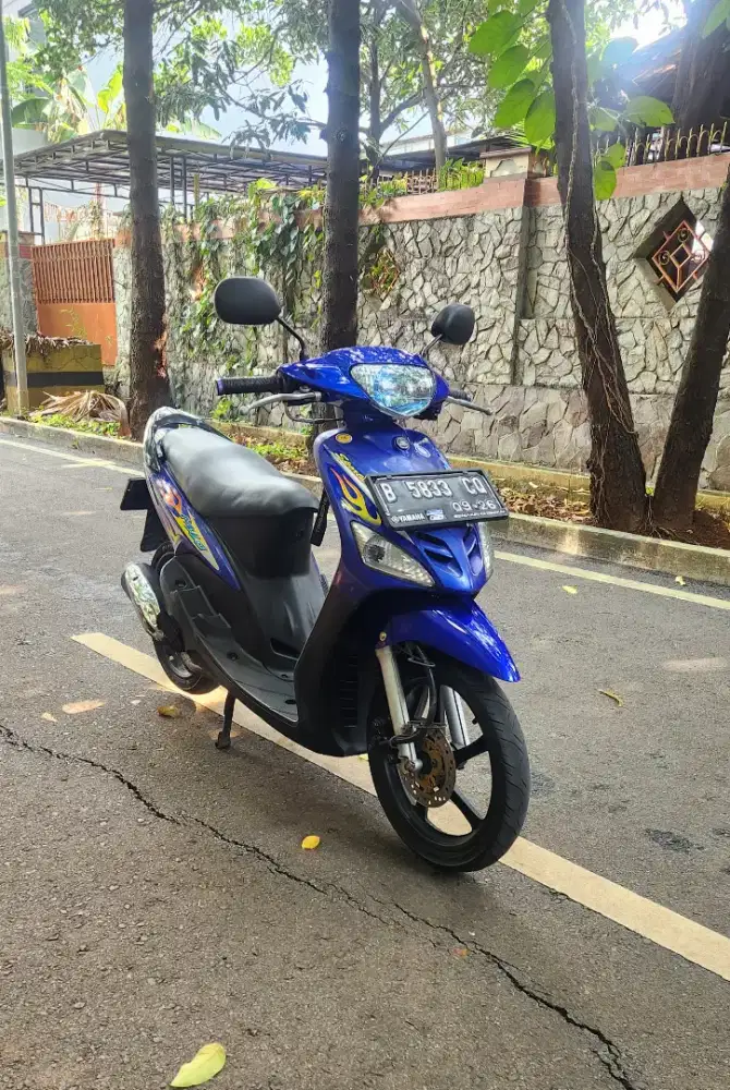 Mio Sporty 2006 Biru Ori Mesin Halus Siap Pakai Surat Komplit
