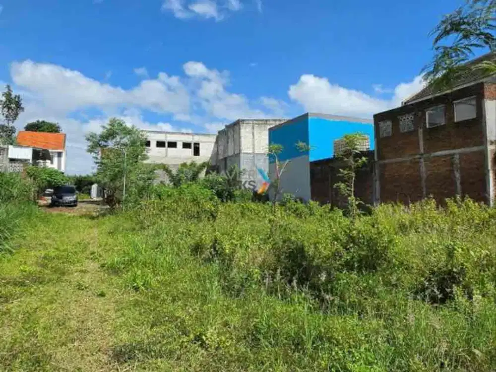 Tanah siap bangun akses jalan paving di Bugis Saptorenggo Pakis