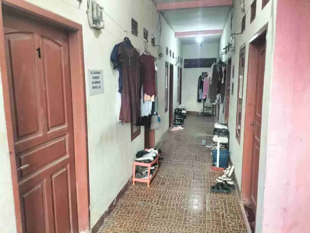 jual kontrakan 16 pintu surat SHM full yang sewa