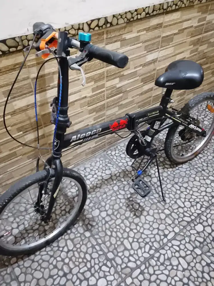 Sepeda Lipat Aleoca Mulus Siap Pakai