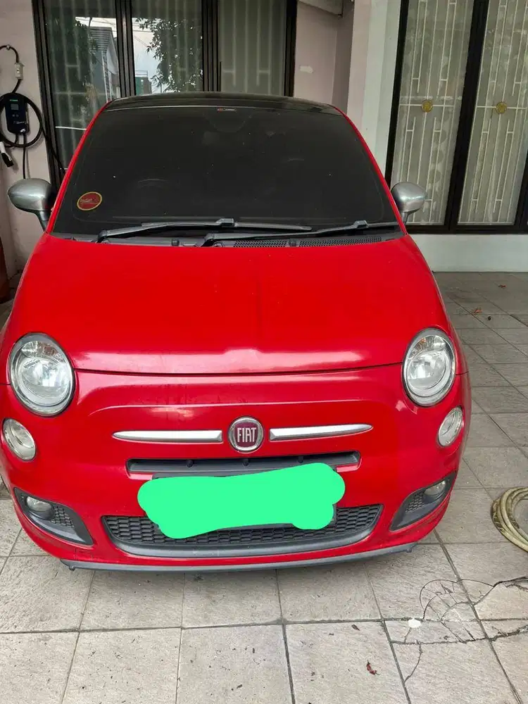Fiat 500 Sport 2014 AT Merah Kilometer 30 Rb