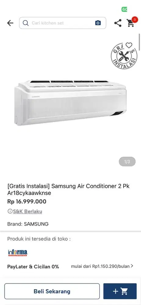 ac samsung 2pk Ar18cyk
