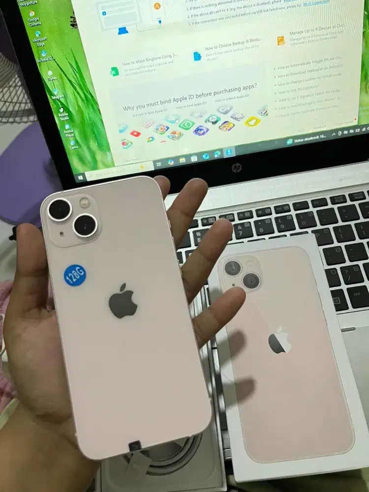 Iphone 13 ram 128 inter