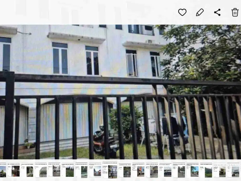 dijual ruko di jl. KH. M usman, kukusan, beji, depok